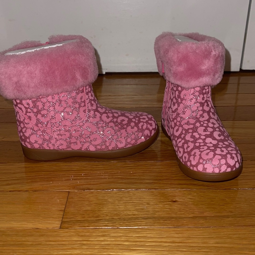 Pink child UGGs